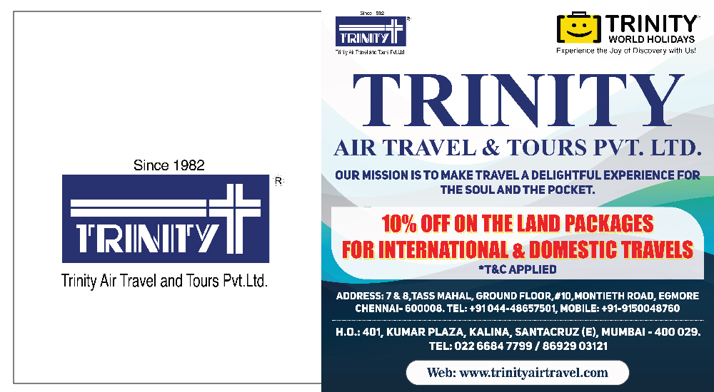 trinity air travel & tours pvt. ltd kalina